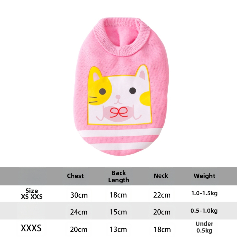 Flanelový vest pre domáce zvieratá – pre šteniatka a mačky, unisex, voľnočasový štýl, jesenná zima