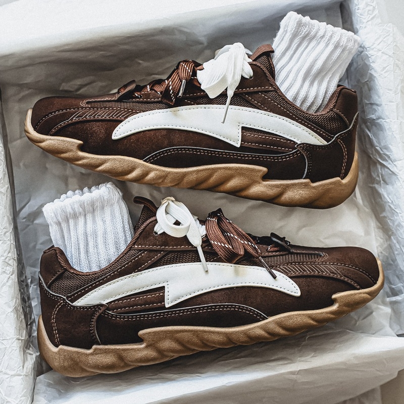 Muške sportske casual tenisice, prozračni gornji dio PU+Mesh, PVC potplat, vezanje na šnuru, okrugli vrh, niski potplat