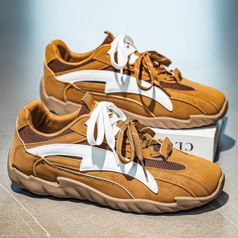 Muške sportske casual tenisice, prozračni gornji dio PU+Mesh, PVC potplat, vezanje na šnuru, okrugli vrh, niski potplat