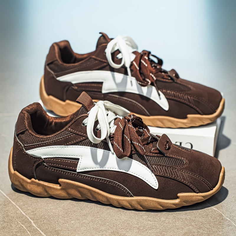 Muške sportske casual tenisice, prozračni gornji dio PU+Mesh, PVC potplat, vezanje na šnuru, okrugli vrh, niski potplat
