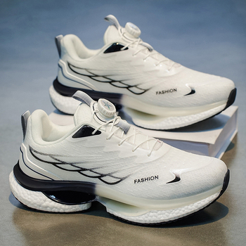 Юношески спортни обувки: дишащ мрежест връх, нисък глезен, закръглен нос, EVA стелка, гумирана подметка