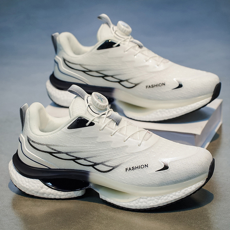 Юношески спортни обувки: дишащ мрежест връх, нисък глезен, закръглен нос, EVA стелка, гумирана подметка