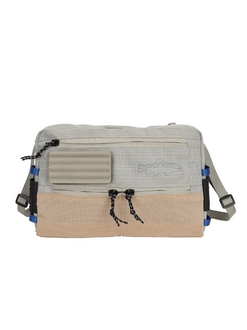 Crossbody torba za outdoor aktivnosti — Unisex, najlon, lagana, otporna, podstava od platna, urbani minimalistički stil