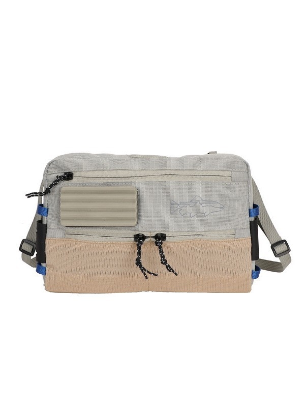 Crossbody torba za outdoor aktivnosti — Unisex, najlon, lagana, otporna, podstava od platna, urbani minimalistički stil