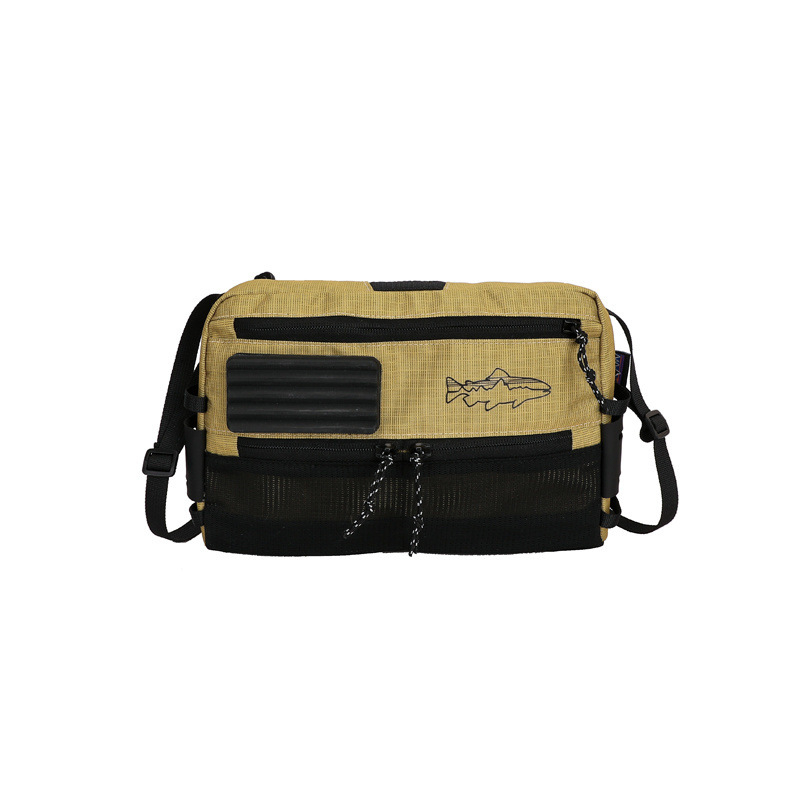 Crossbody torba za outdoor aktivnosti — Unisex, najlon, lagana, otporna, podstava od platna, urbani minimalistički stil