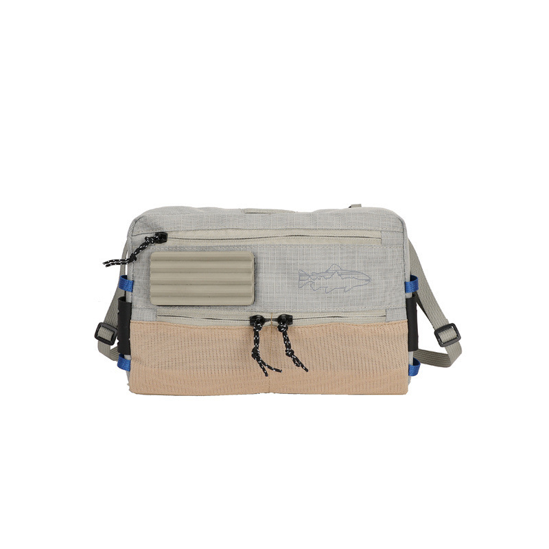 Crossbody torba za outdoor aktivnosti — Unisex, najlon, lagana, otporna, podstava od platna, urbani minimalistički stil