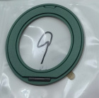 Държач за телефон с пръстен, алуминиева сплав, 360° въртяща се стойка, монтаж с лепило, анти-вибрация