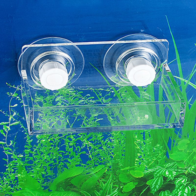 Ακρυλικό στήριγμα κοραλλιών για ενυδρείο με γάντζο ανάρτησης και ισχυρή βεντούζα, πολυλειτουργικό, βάρος 300