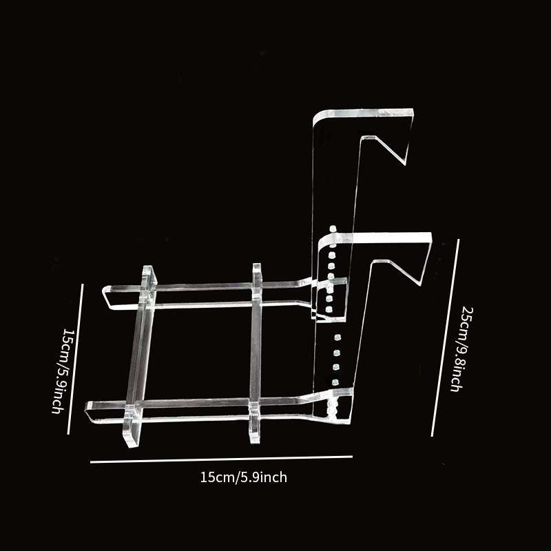 Ακρυλικό στήριγμα κοραλλιών για ενυδρείο με γάντζο ανάρτησης και ισχυρή βεντούζα, πολυλειτουργικό, βάρος 300