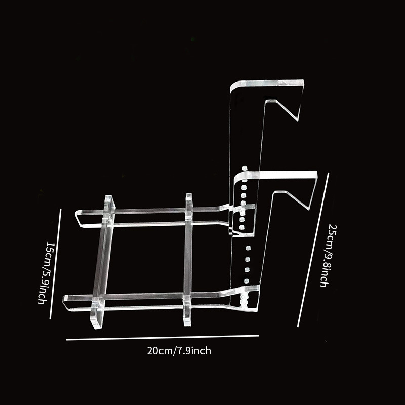 Ακρυλικό στήριγμα κοραλλιών για ενυδρείο με γάντζο ανάρτησης και ισχυρή βεντούζα, πολυλειτουργικό, βάρος 300