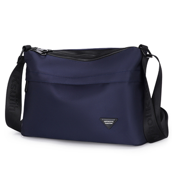 Muška crossbody torba, PU materijal, gradski stil, prozračna i vodootporna, ultra lagana, dizajn za smanjenje opterećenja