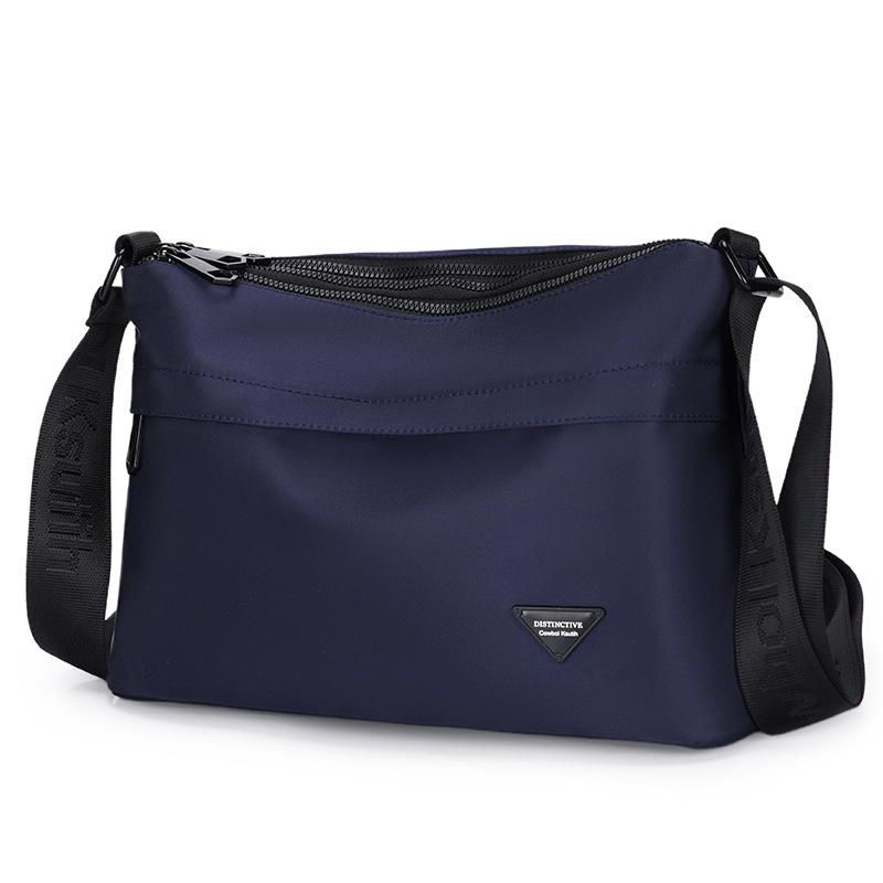 Muška crossbody torba, PU materijal, gradski stil, prozračna i vodootporna, ultra lagana, dizajn za smanjenje opterećenja
