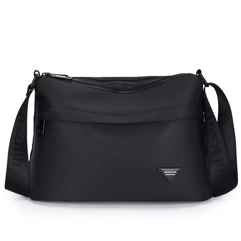 Muška crossbody torba, PU materijal, gradski stil, prozračna i vodootporna, ultra lagana, dizajn za smanjenje opterećenja