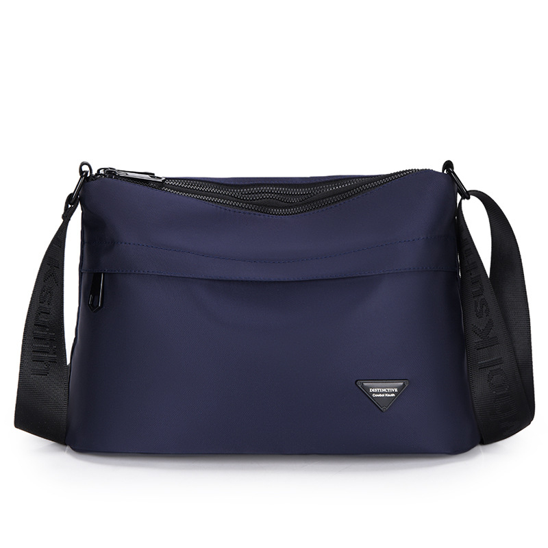 Muška crossbody torba, PU materijal, gradski stil, prozračna i vodootporna, ultra lagana, dizajn za smanjenje opterećenja