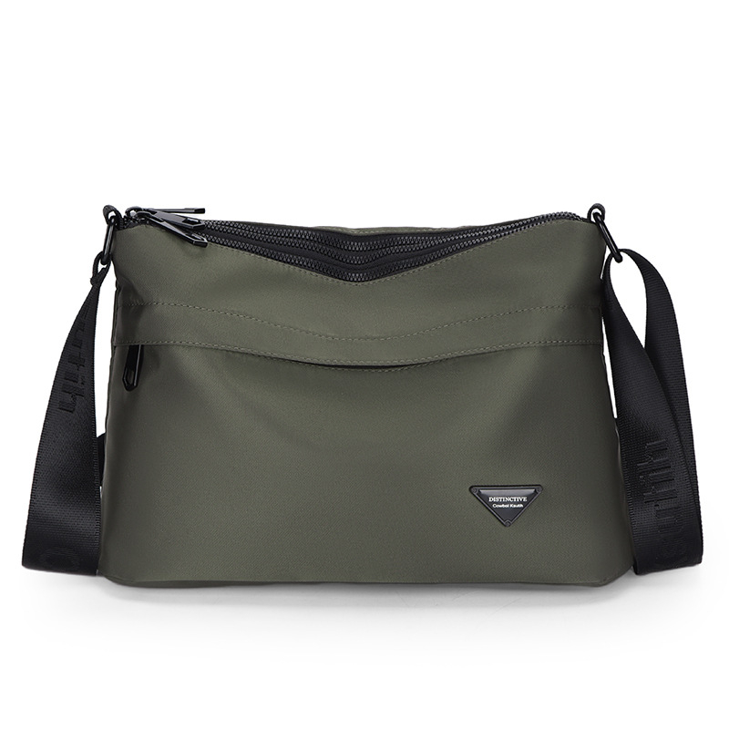 Muška crossbody torba, PU materijal, gradski stil, prozračna i vodootporna, ultra lagana, dizajn za smanjenje opterećenja