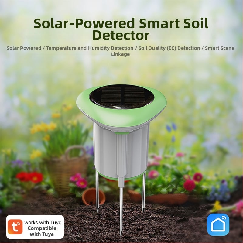 Pôdný tester so ZigBee 3.0 Wi-Fi, senzorom teploty a vlhkosti pôdy a testovaním na ťažké kovy