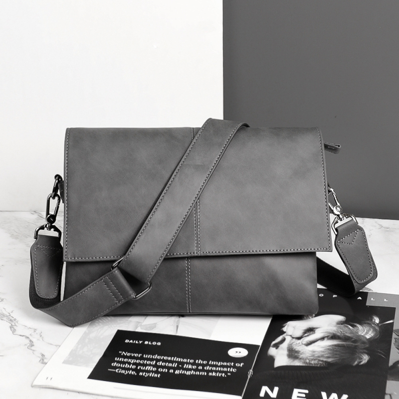 Muška PU crossbody torba – vodootporna, ultralagana, otporna na habanje; stil koverti, proljeće 2025