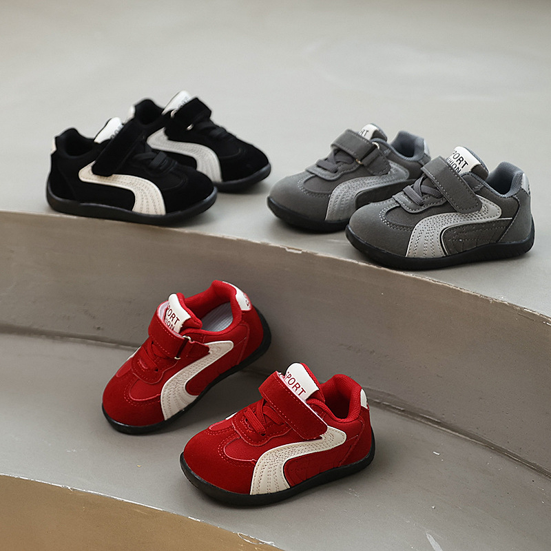 Forrest Gump tenisice za djecu i malu djecu – lagane, prozračne umjetne kože gornji dio, zatvarač Velcro, PVC đon, proljeće–jesen