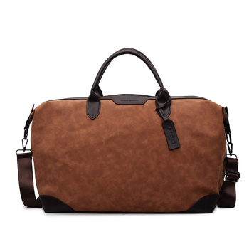 Unisex PU putna torba preko ramena za sport, kapacitet 20–35 L, podstava od poliestera, jednobojni uzorak, gradski stil