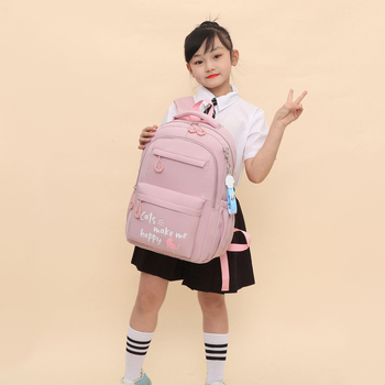 Školska torba od platna, kapacitet 20–35 L; prozračna, vodootporna, otporna na habanje, protiv krađe; dizajn smanjenja tereta; zatvarač; dvostruke naramenice; unutarnji džepovi za prijenosno računalo, olovke i knjige