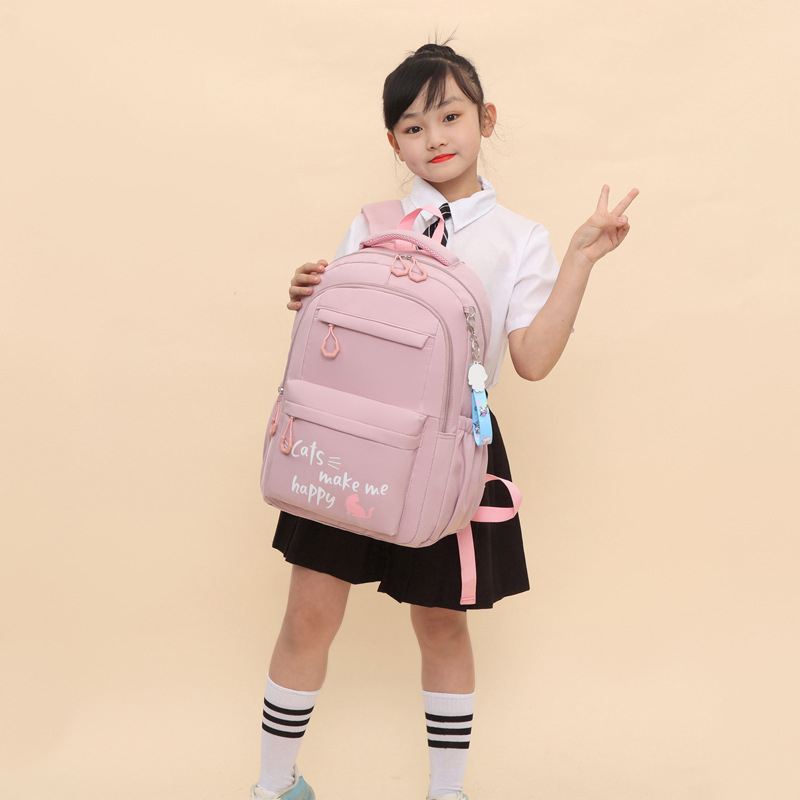 Školska torba od platna, kapacitet 20–35 L; prozračna, vodootporna, otporna na habanje, protiv krađe; dizajn smanjenja tereta; zatvarač; dvostruke naramenice; unutarnji džepovi za prijenosno računalo, olovke i knjige