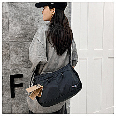 Unisex sportska torba preko ramena, najlon, vodootporna, ultra lagana, proširivi kapacitet za aktivnosti na otvorenom