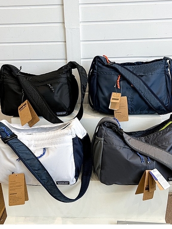 Unisex sportska torba preko ramena, najlon, vodootporna, ultra lagana, proširivi kapacitet za aktivnosti na otvorenom