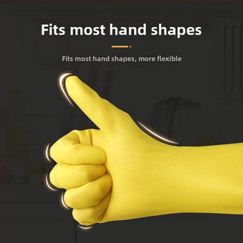 South Sea mănuși de cauciuc de unică folosință – îngroșate, rezistente la uzură; pentru curățenie casnică, procesarea alimentelor și produse de pescuit; Marca: South Sea; Greutate: 100