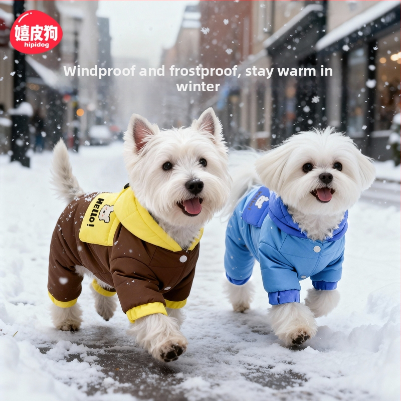 Hippie Dog vypchatá bunda pre psov, casual štýl, súkromná značka, vhodná na jar a jeseň, nosenie počas celého roka