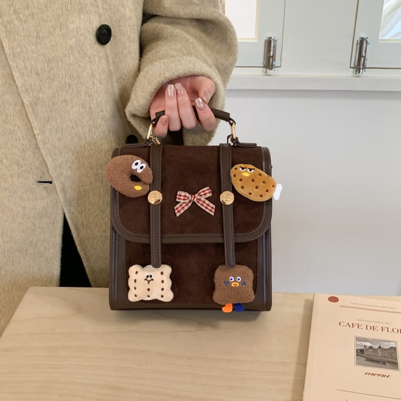 Ruksak s dječjim karikaturalnim stilom, PU materijal, otvor s poklopcem, unutarnji džep na zip i džep za dokumente, prozračan