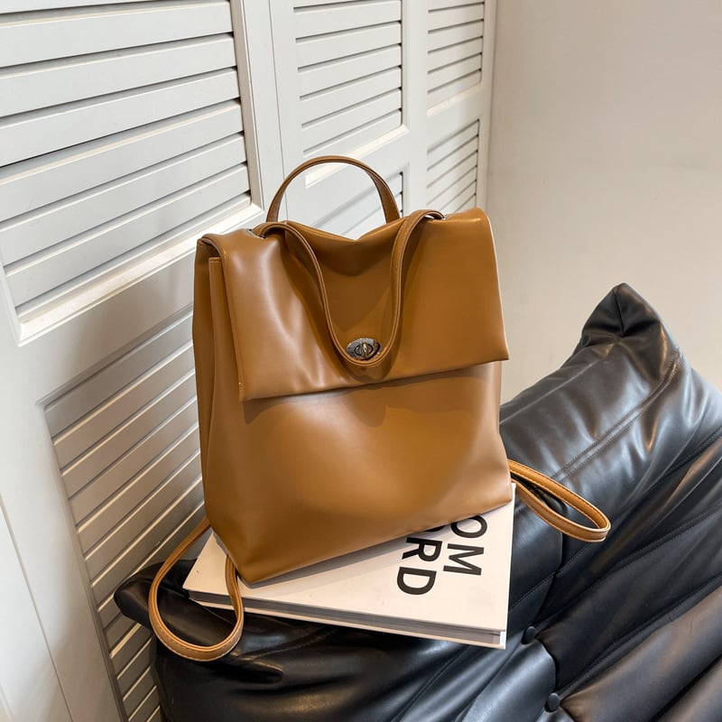 Ruksak gradski street fashion (PU materijal, magnetska kopča, pretinac za telefon, otporan na habanje, svakodnevna upotreba)