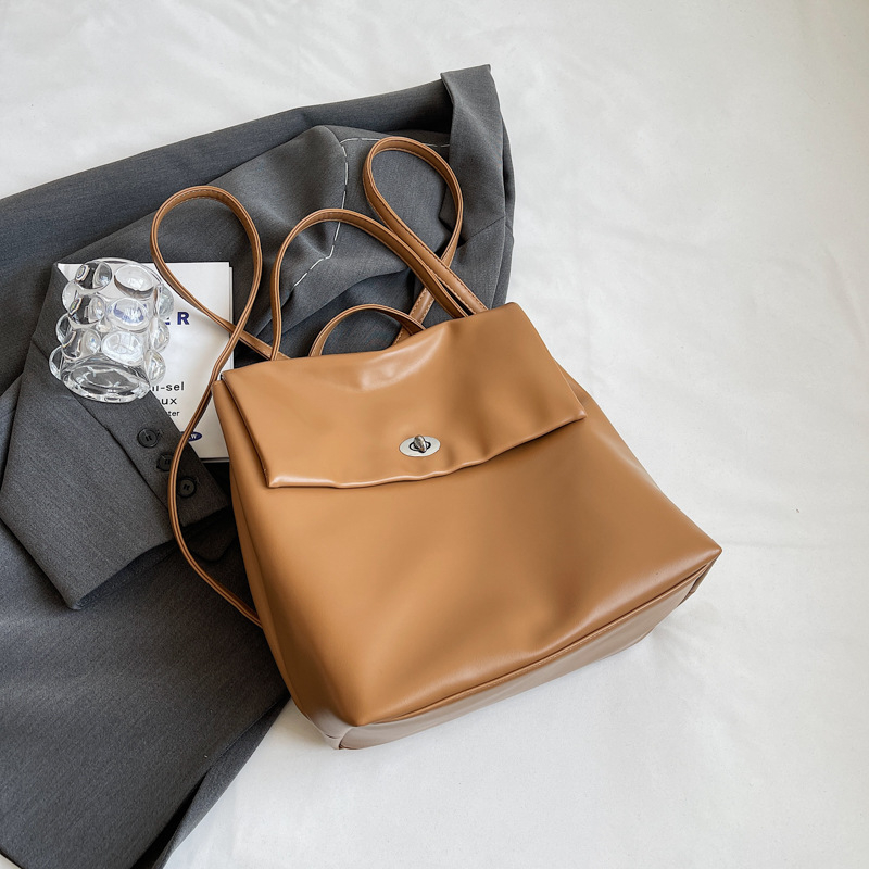 Ruksak gradski street fashion (PU materijal, magnetska kopča, pretinac za telefon, otporan na habanje, svakodnevna upotreba)