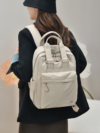 Ruksak velikog kapaciteta, korejskog stila vrhunske kvalitete, Oxford materijal, džep za prijenosno računalo, mezzanin džep, zatvaranje na zip