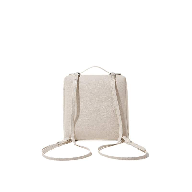 Lagani dnevni poslovni ruksak — PU materijal, zatvarač, unutarnji džepovi sa zatvaračem i džep za telefon, otporan na habanje i protiv krađe