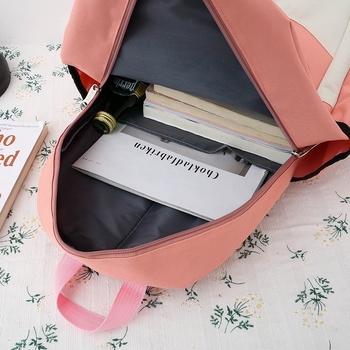 Учебна раница, капацитет 20-35 л, плат Oxford, джоб за 17-инчов лаптоп, водоустойчива на ниво 4, с калъф за дъжд