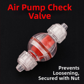 Σετ βαλβίδων αντλίας οξυγόνου ενυδρείου (ρυθμιστική βαλβίδα, τριών κατευθύνσεων βαλβίδα, βαλβίδα ελέγχου)