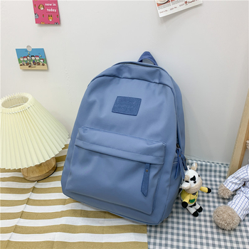 Najlonski ruksak, vodootporan, s naramenicama s zračnim jastučićem, kampus stil za učenike nižih srednjih škola