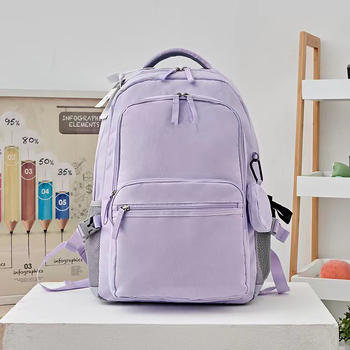 Nylon ruksak, prozračan, vodootporan, otporan na habanje; olakšava nošenje; ulični stil za učenike srednje škole