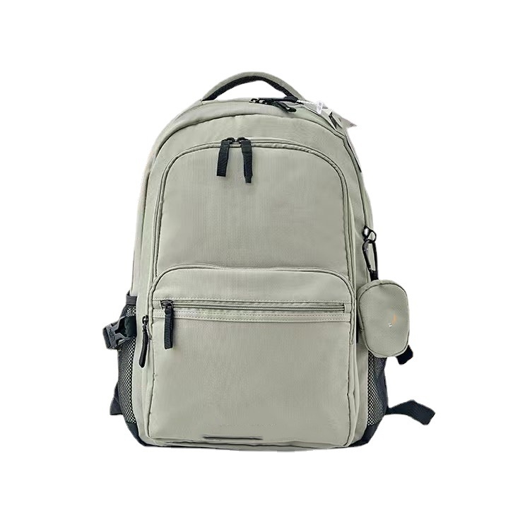 Nylon ruksak, prozračan, vodootporan, otporan na habanje; olakšava nošenje; ulični stil za učenike srednje škole