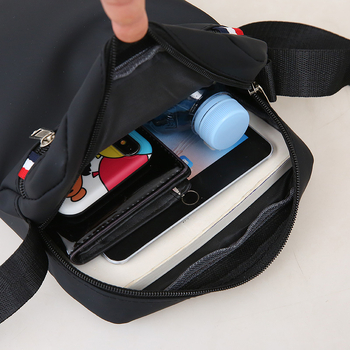 Muška crossbody torba od Oxford materijala – vodootporna, stil opuštenog putovanja, za svakodnevnu upotrebu (proljeće 2025)