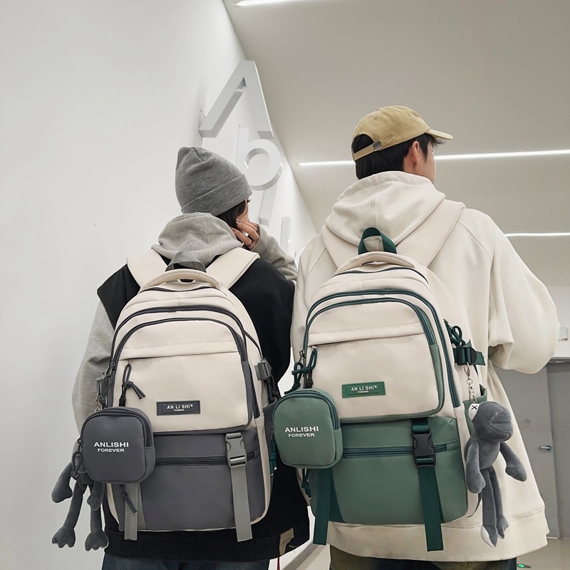 Visokokapacitetni najlon ruksak za školu, vodootporan, prozračni stražnji dio, rameni pojas s prozračnim jastučićem