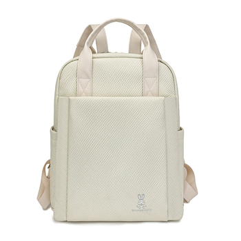 PU ruksak s džepom za prijenosno računalo, vodootporan, zatvaranje na zatvarač, 3D vanjski džep, za poslovna putovanja