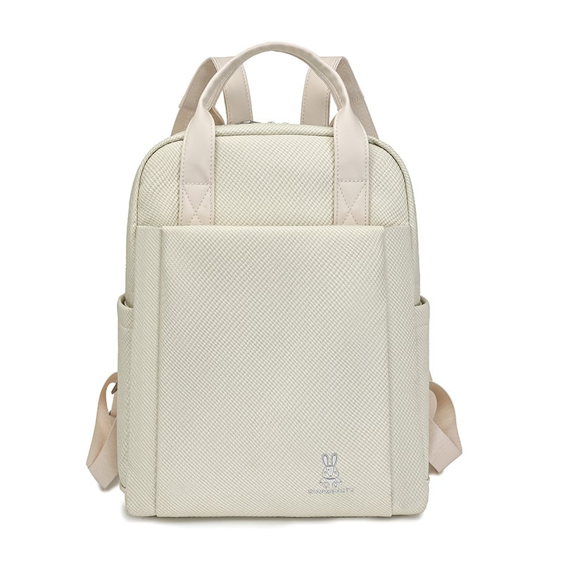 PU ruksak s džepom za prijenosno računalo, vodootporan, zatvaranje na zatvarač, 3D vanjski džep, za poslovna putovanja