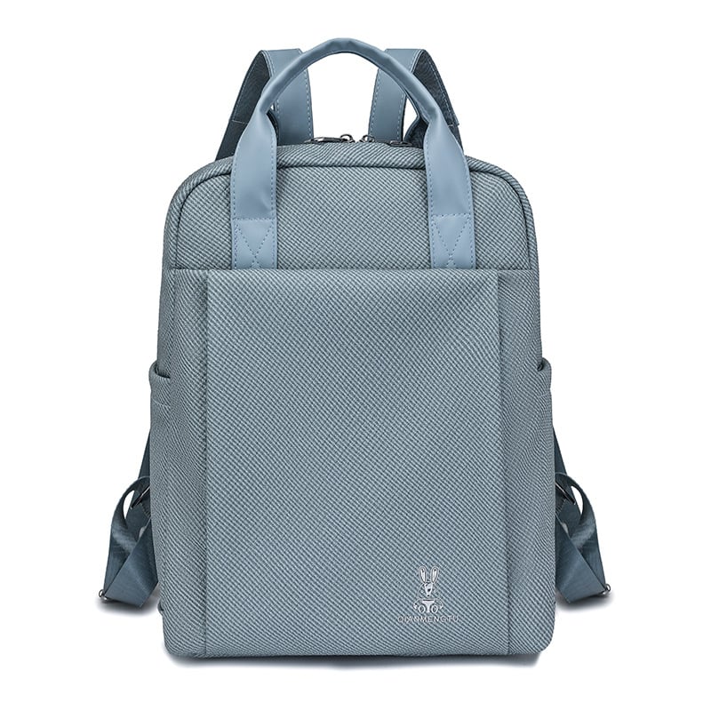 PU ruksak s džepom za prijenosno računalo, vodootporan, zatvaranje na zatvarač, 3D vanjski džep, za poslovna putovanja