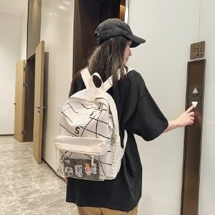 Ruksak za laptop, Unisex, Oxford platno, vodootporan, velikog kapaciteta