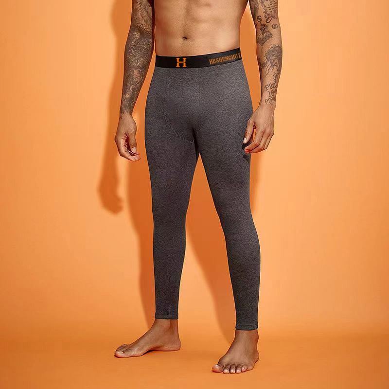 Muške hlače od poliestera s flis podstavom, dvostruki sloj, debela tkanina 201-250 g/m2, baršunasta podstava