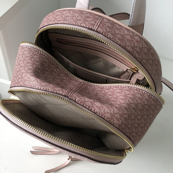 Ženski PVC ruksak, vodootporan, zatvaranje na zip, unutarnji džepovi za telefon, ID i kameru, podstava od poliestera i pamuka