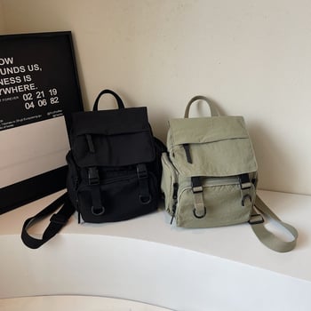 Najlon ruksak s poklopcem za zatvaranje, vodootporan, velike kapacitete, skriveni džep sa zatvaračem