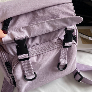 Najlon ruksak s poklopcem za zatvaranje, vodootporan, velike kapacitete, skriveni džep sa zatvaračem