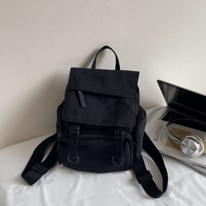 Najlon ruksak s poklopcem za zatvaranje, vodootporan, velike kapacitete, skriveni džep sa zatvaračem